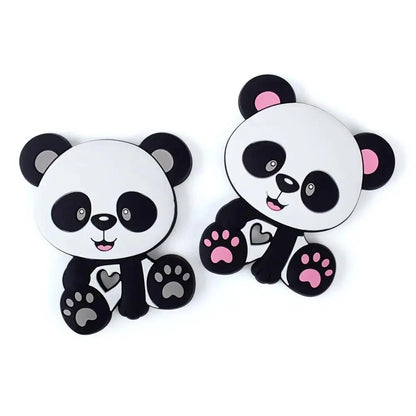 Baby Silicone Teethers BPA Free Teething Toy Animals Koala Bear Dog Teether Silicone Beads Stevvex