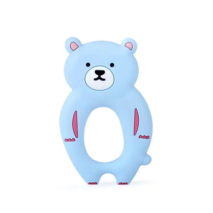 Baby Silicone Teethers BPA Free Teething Toy Animals Koala Bear Dog Teether Silicone Beads Stevvex