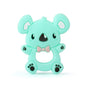 Baby Silicone Teethers BPA Free Teething Toy Animals Koala Bear Dog Teether Silicone Beads Stevvex
