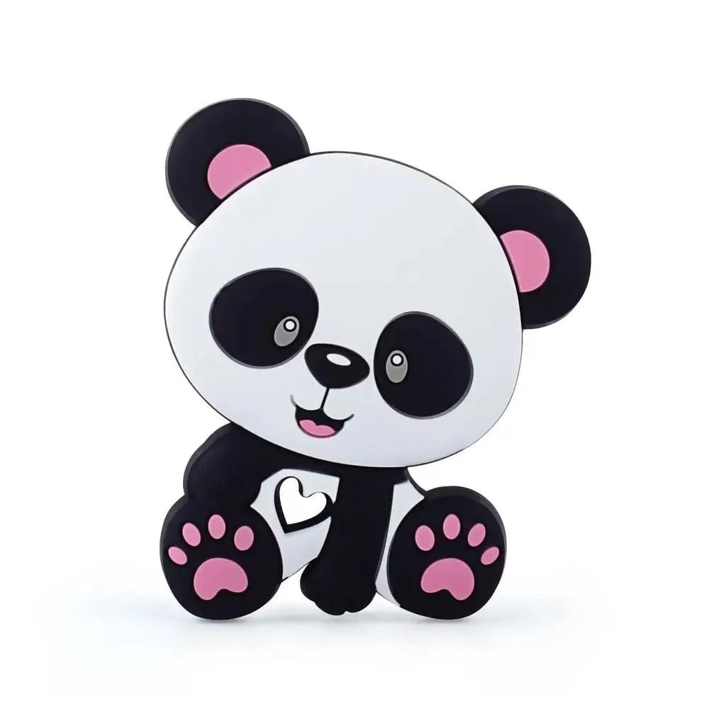 Baby Silicone Teethers BPA Free Teething Toy Animals Koala Bear Dog Teether Silicone Beads Stevvex