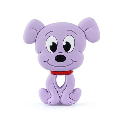 Baby Silicone Teethers BPA Free Teething Toy Animals Koala Bear Dog Teether Silicone Beads Stevvex