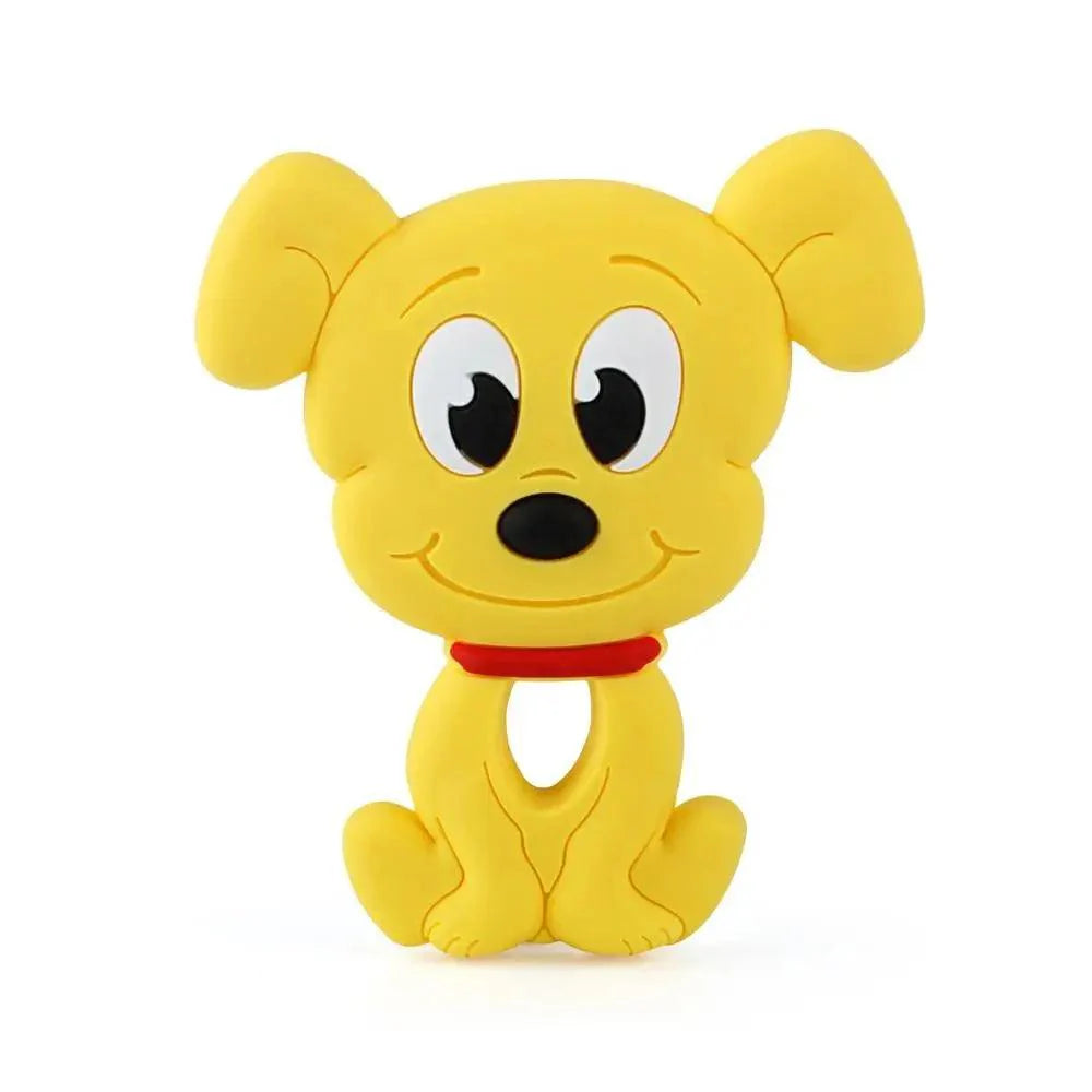 Baby Silicone Teethers BPA Free Teething Toy Animals Koala Bear Dog Teether Silicone Beads Stevvex