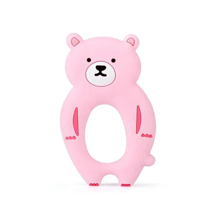 Baby Silicone Teethers BPA Free Teething Toy Animals Koala Bear Dog Teether Silicone Beads Stevvex