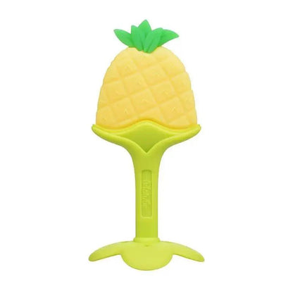 Baby Teether Toys Toddle Safe Banana Teething Ring Silicone Chew Dental Care Toothbrush Nursing Beads Gift For Infant Stevvex