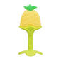 Baby Teether Toys Toddle Safe Banana Teething Ring Silicone Chew Dental Care Toothbrush Nursing Beads Gift For Infant Stevvex
