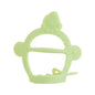 Baby Teether Toys Toddle Safe Banana Teething Ring Silicone Chew Dental Care Toothbrush Nursing Beads Gift For Infant Stevvex