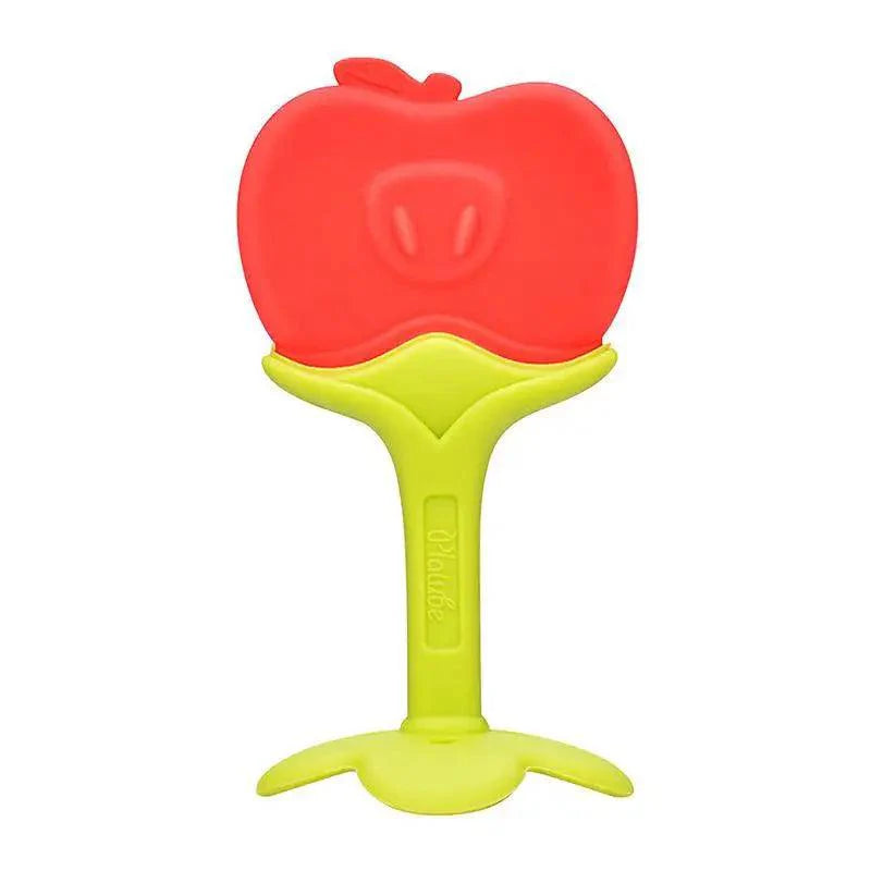 Baby Teether Toys Toddle Safe Banana Teething Ring Silicone Chew Dental Care Toothbrush Nursing Beads Gift For Infant Stevvex