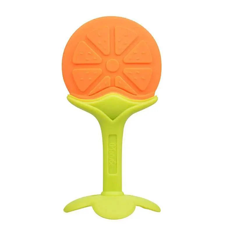 Baby Teether Toys Toddle Safe Banana Teething Ring Silicone Chew Dental Care Toothbrush Nursing Beads Gift For Infant Stevvex