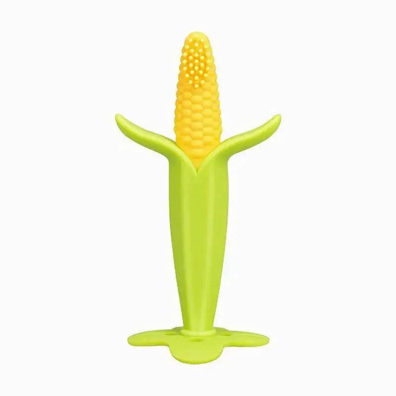 Baby Teether Toys Toddle Safe Banana Teething Ring Silicone Chew Dental Care Toothbrush Nursing Beads Gift For Infant Stevvex