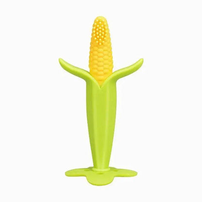 Baby Teether Toys Toddle Safe Banana Teething Ring Silicone Chew Dental Care Toothbrush Nursing Beads Gift For Infant Stevvex