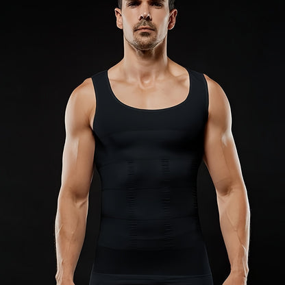 Men's Compression Body Shaper Tank Top, Slimming Vest NovaCart