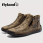 FLYLAND Fashion Vintage Chukka Boots Driving Walking Shoes Business Casual Ankle Boots Daily Work Office Shoes NovaCart