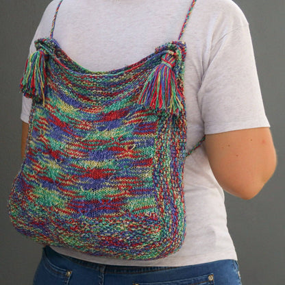 Back to School Backpack Knitting Pattern