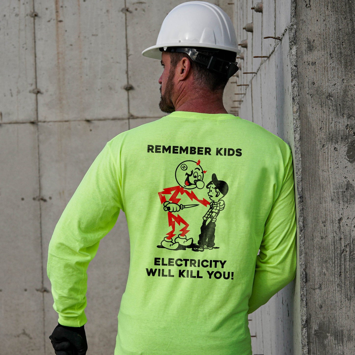 Remember Kids - Long Sleeve Hi-Vis T-Shirt Armed American Supply