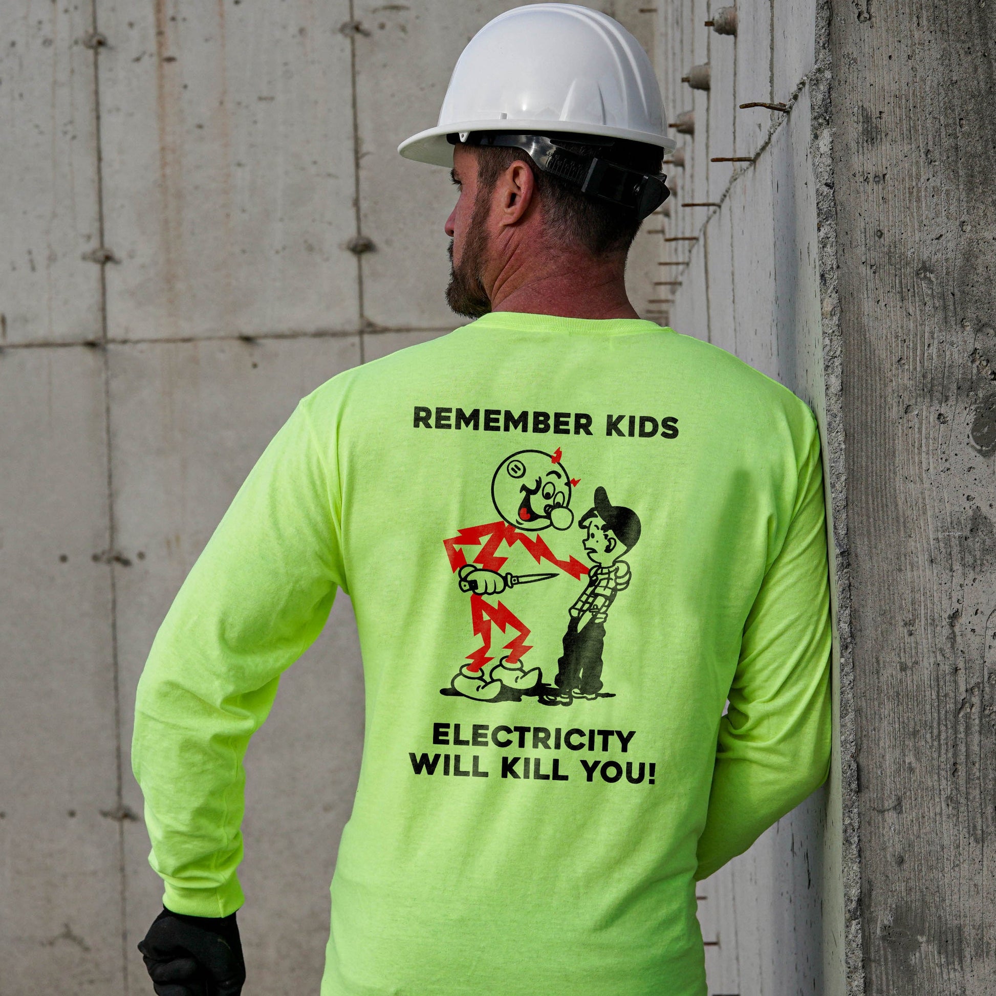 Remember Kids - Long Sleeve Hi-Vis T-Shirt Armed American Supply