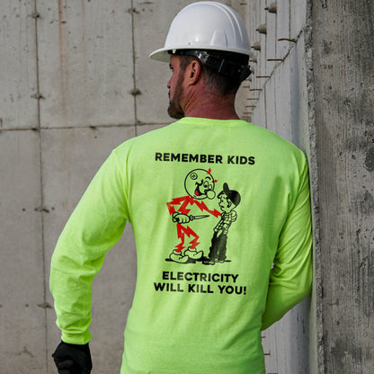 Remember Kids - Long Sleeve Hi-Vis T-Shirt Armed American Supply
