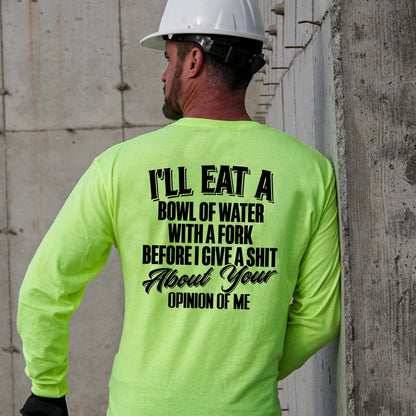 Opinion Of Me - Long Sleeve Safety Hi-Vis Armed American Supply