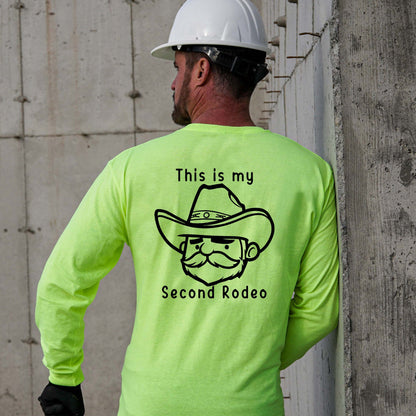 My Second Rodeo - Long Sleeve Safety Hi-Vis Shirt Armed American Supply