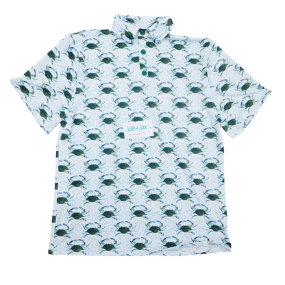 Green Crab Polo Adult Shirt Jolie & Jax Boutique
