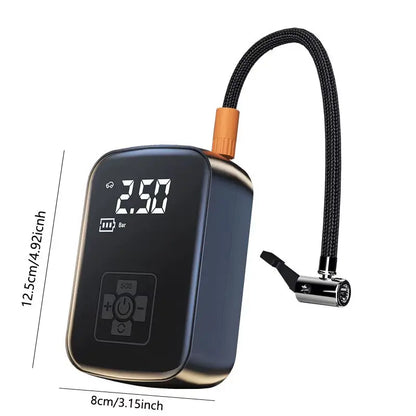 Powerful Wireless Car Air Compressor - Ultimate Electric Tire Inflator for Motorcycles, Bicycles, and More!