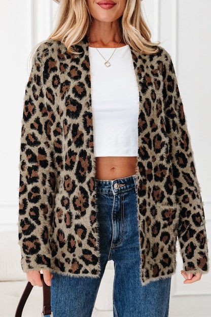 Leopard Open-Front Cardigan Shop Style & More | Fresh Looks, Everyday Deals & Free Shipping