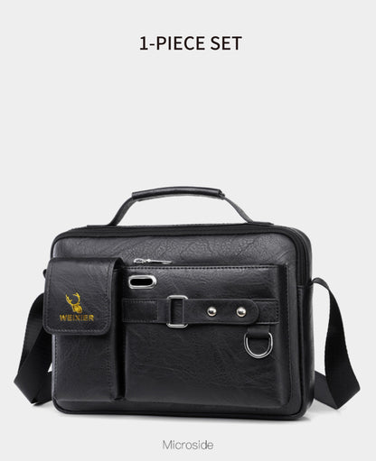 Men's Single-Shoulder Bag, Crossbody Bag, Business Messenger Bag, Shoulder Bag, Handbag, Casual Bag for Men NovaCart