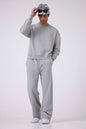 Unisex Baggy Fit Oversize Sweatshirt & Jogger Set - Heavyweight Tracksuit Withinblack