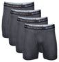 Men's 4" Inseam Bamboo Rayon Boxer Briefs - 4 Pack