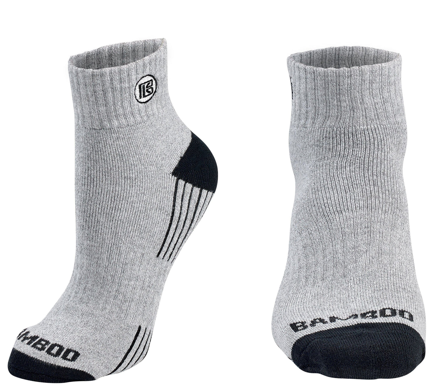 Premium Bamboo Rayon Quarter High Crew Socks Bamboo Sports