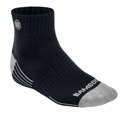 Premium Bamboo Rayon Quarter High Crew Socks Bamboo Sports