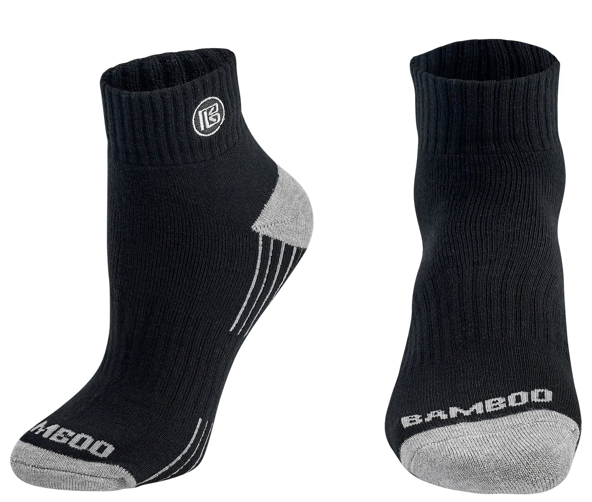 Premium Bamboo Rayon Quarter High Crew Socks Bamboo Sports