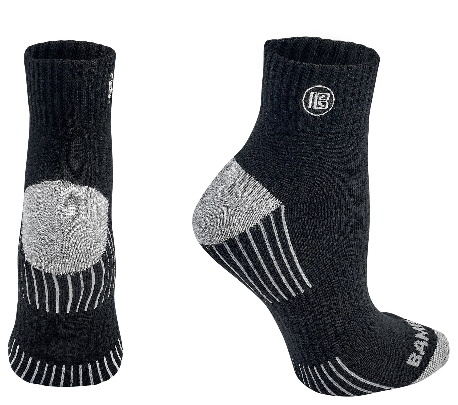 Premium Bamboo Rayon Quarter High Crew Socks Bamboo Sports