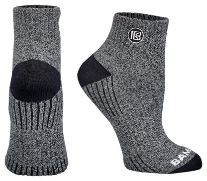 Premium Bamboo Rayon Quarter High Crew Socks Bamboo Sports
