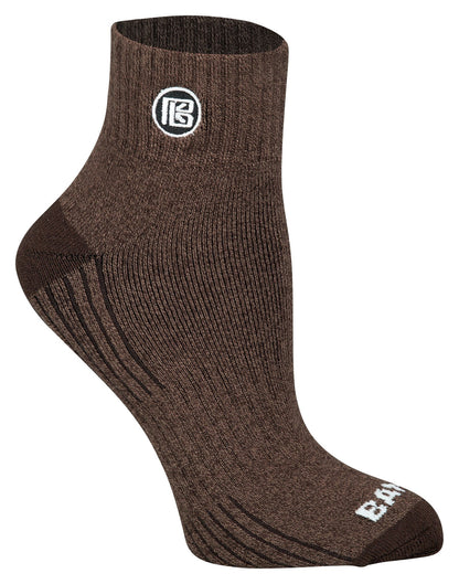 Premium Bamboo Rayon Quarter High Crew Socks Bamboo Sports