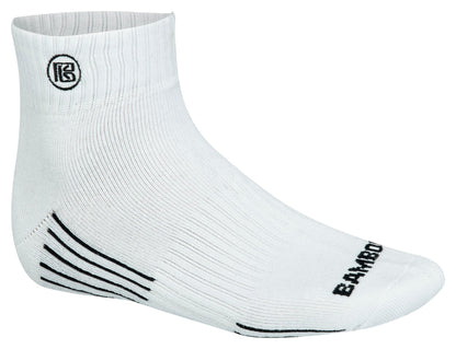 Premium Bamboo Rayon Quarter High Crew Socks Bamboo Sports