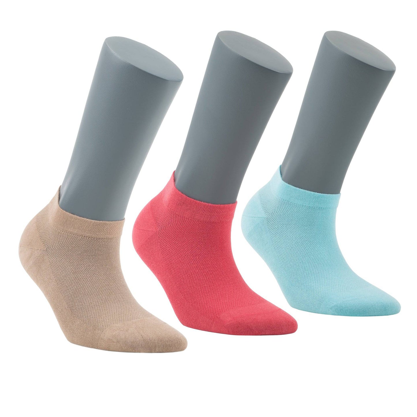 Women’s Bamboo Ankle Socks 12-Pack – Mixed Colors Soft Thin Low-Cut Socks Bambooven