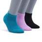 Women’s Bamboo Ankle Socks 3-Pack – Mixed Colors Soft Thin Low-Cut Socks Bambooven