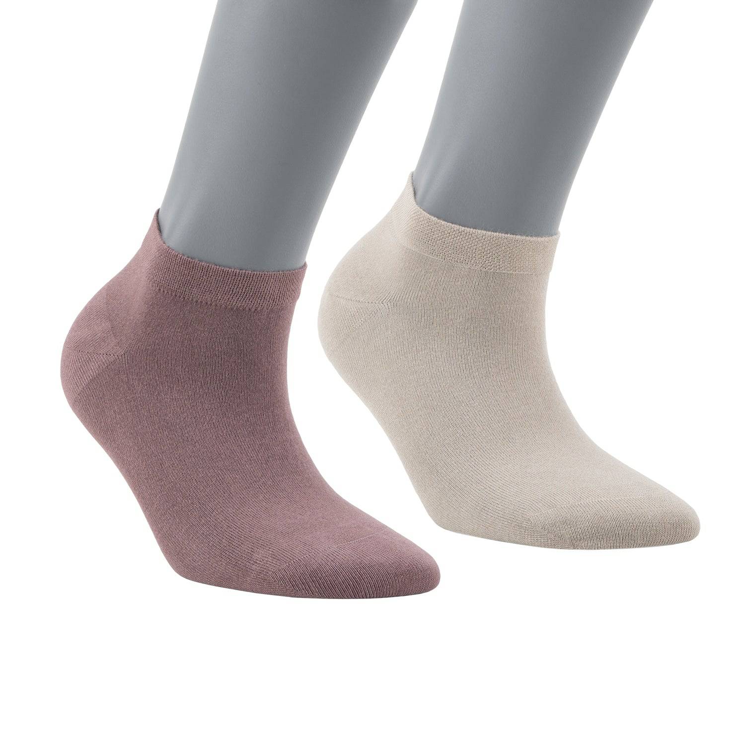 Women’s Bamboo Ankle Socks 8-Pack – Mixed Colors Soft Thin Low-Cut Socks Bambooven