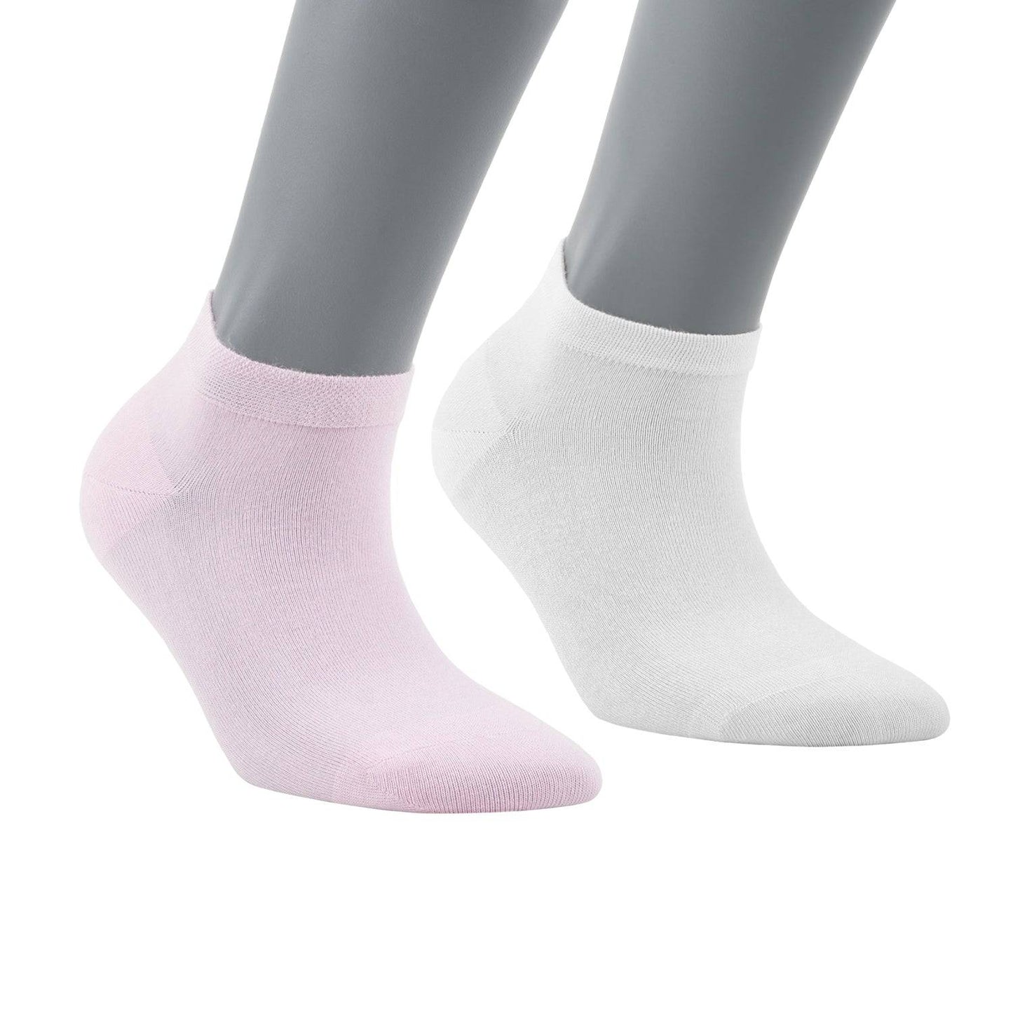 Women’s Bamboo Ankle Socks 8-Pack – Mixed Colors Soft Thin Low-Cut Socks Bambooven