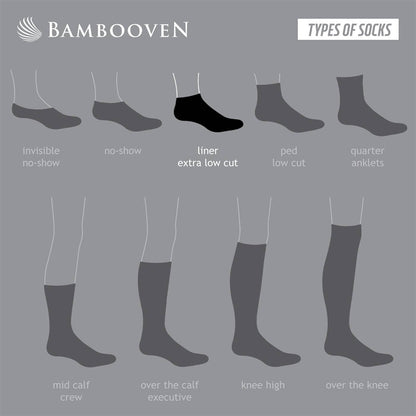 Women’s Bamboo Ankle Socks 8-Pack – Mixed Colors Soft Thin Low-Cut Socks Bambooven