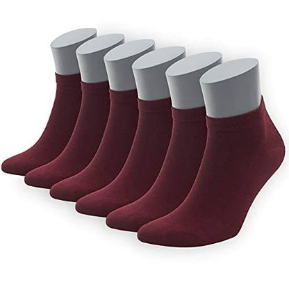 Men's & Women's Bamboo Ankle Socks 6-Pack Bambooven