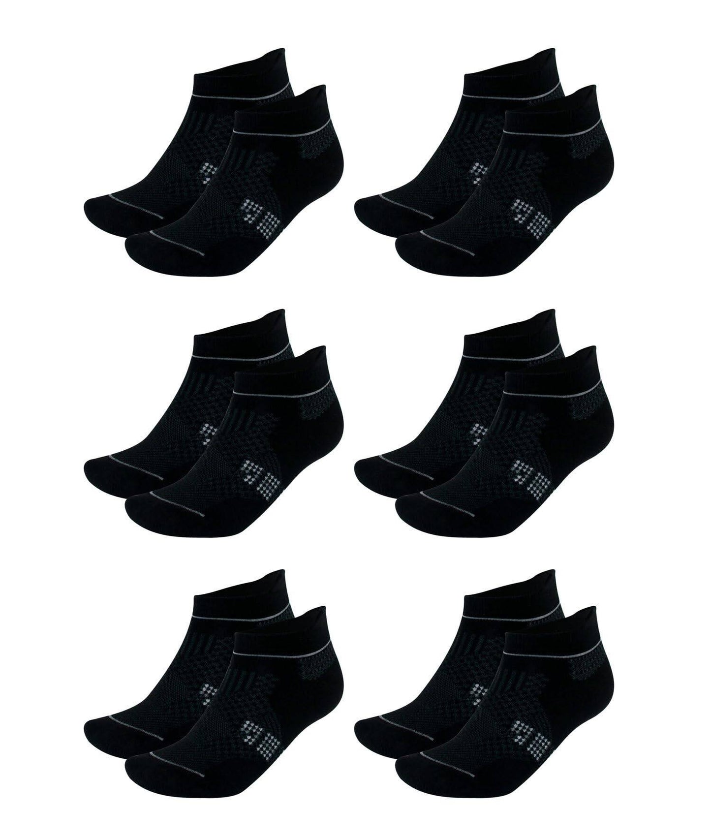 Men's & Women's Bamboo Ankle Socks 6-Pack Bambooven