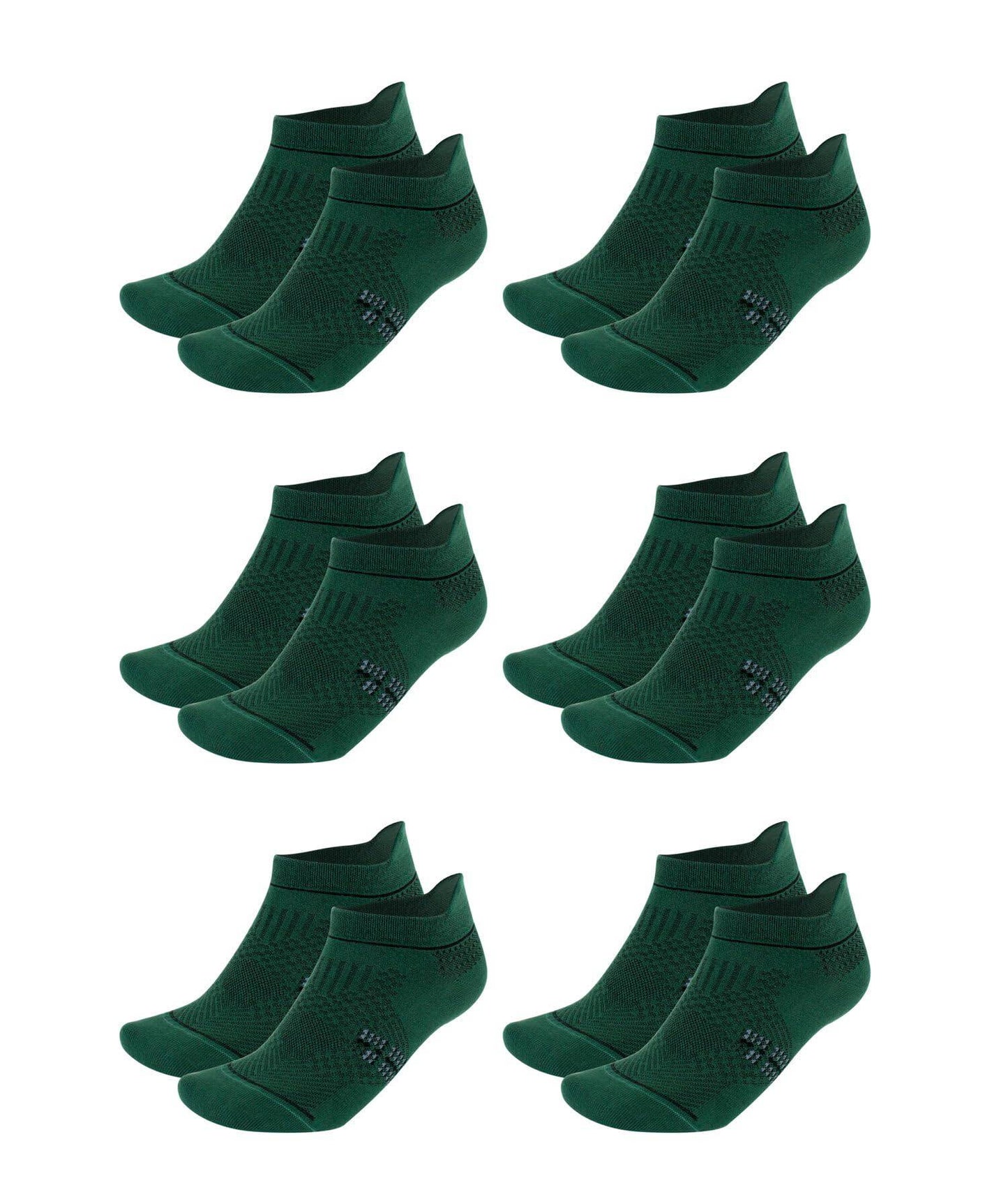 Men's & Women's Bamboo Ankle Socks 6-Pack Bambooven