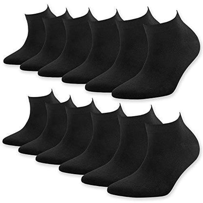 Men's & Women's Bamboo Ankle Socks 6-Pack Bambooven
