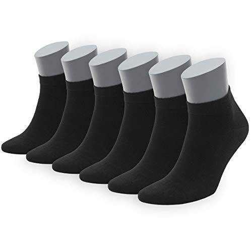 Men's & Women's Bamboo Ankle Socks 6-Pack Bambooven