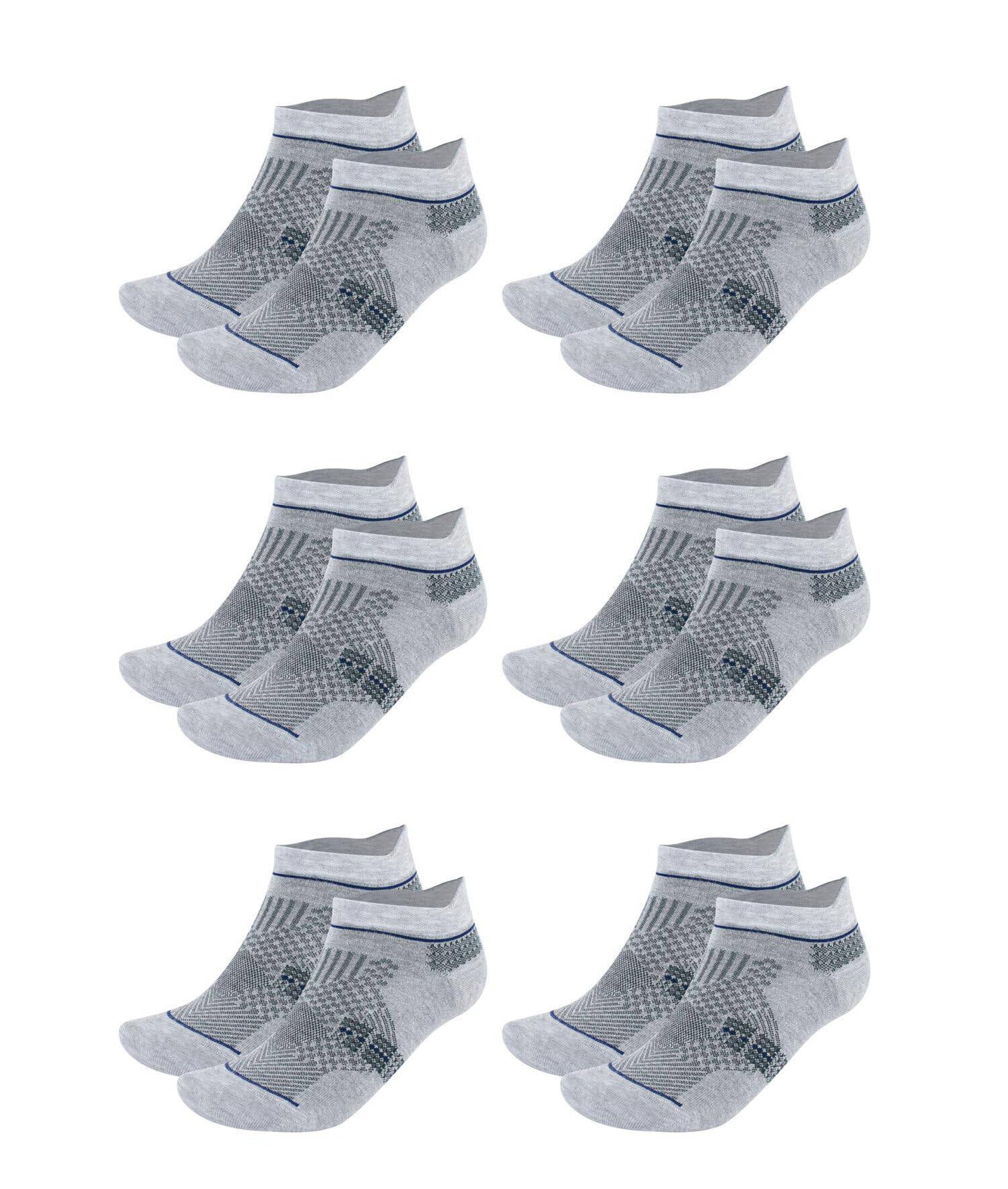 Men's & Women's Bamboo Ankle Socks 6-Pack Bambooven