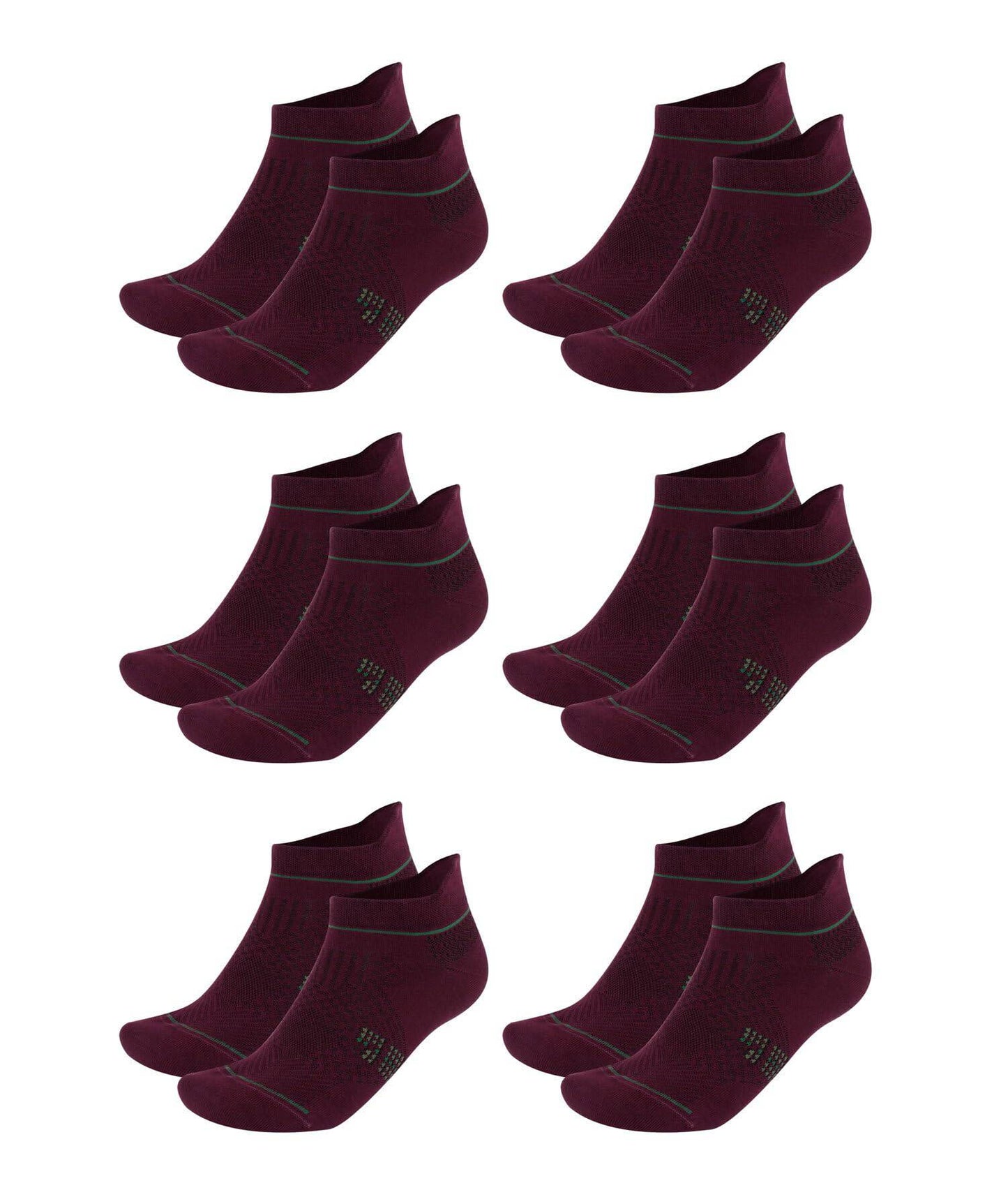 Men's & Women's Bamboo Ankle Socks 6-Pack Bambooven