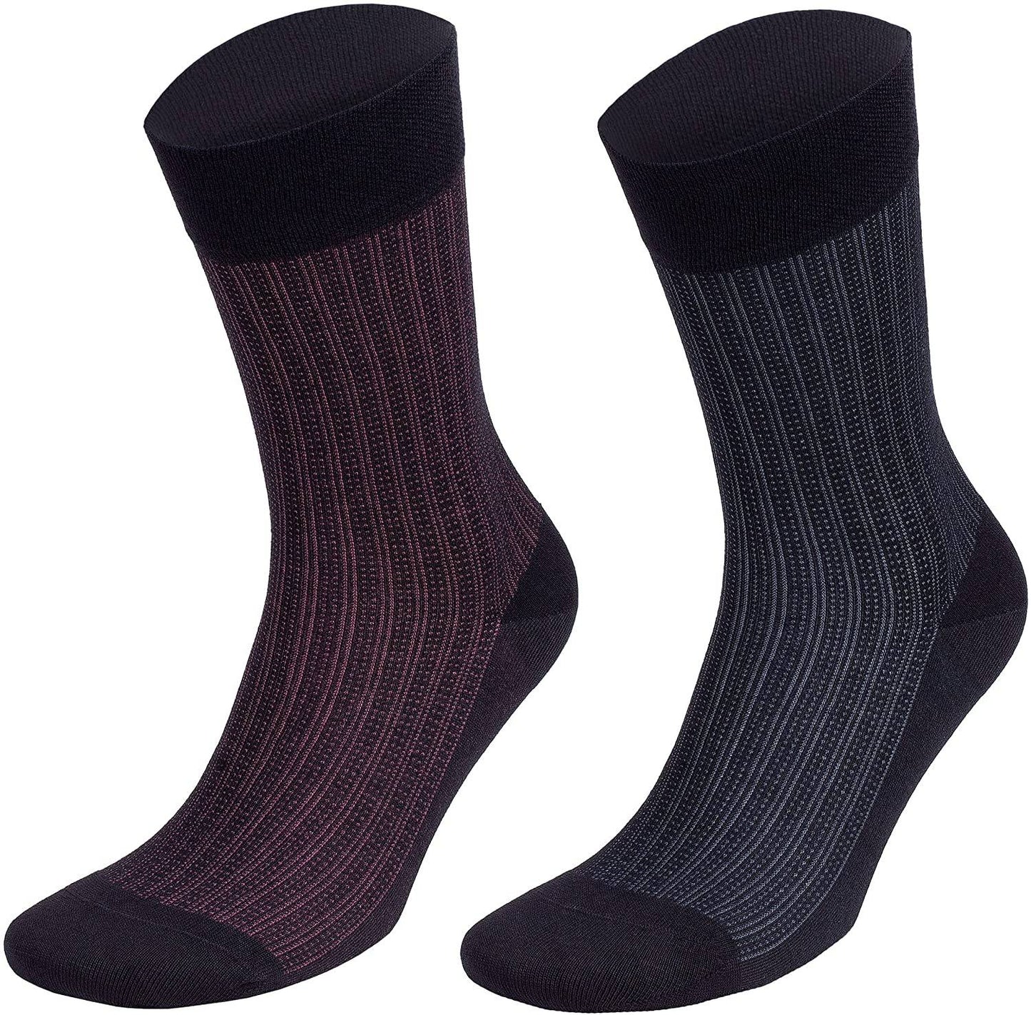 Men’s Bamboo Lightweight Dress & Trouser Socks – 8-Pack | Odor-Free, Breathable, Premium Comfort - 543 Bambooven