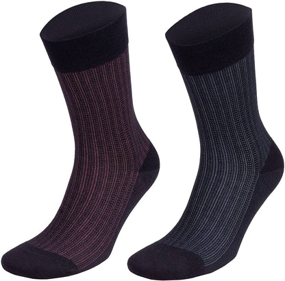 Men’s Bamboo Lightweight Dress & Trouser Socks – 8-Pack | Odor-Free, Breathable, Premium Comfort - 543 Bambooven