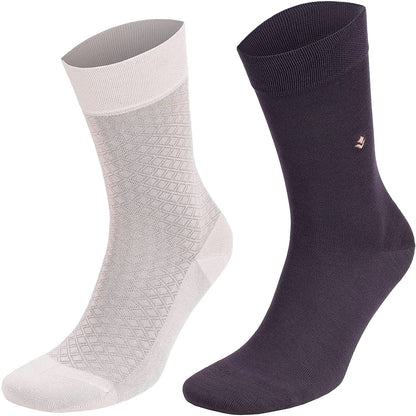 Men’s Bamboo Lightweight Dress & Trouser Socks – 8-Pack | Odor-Free, Breathable, Premium Comfort - 543 Bambooven